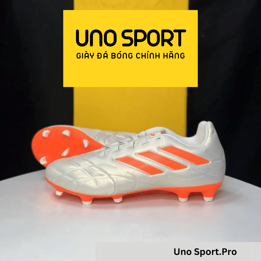 ADIDAS COPA PURE .3 FG – TRẮNG SỮA CAM – HQ8941