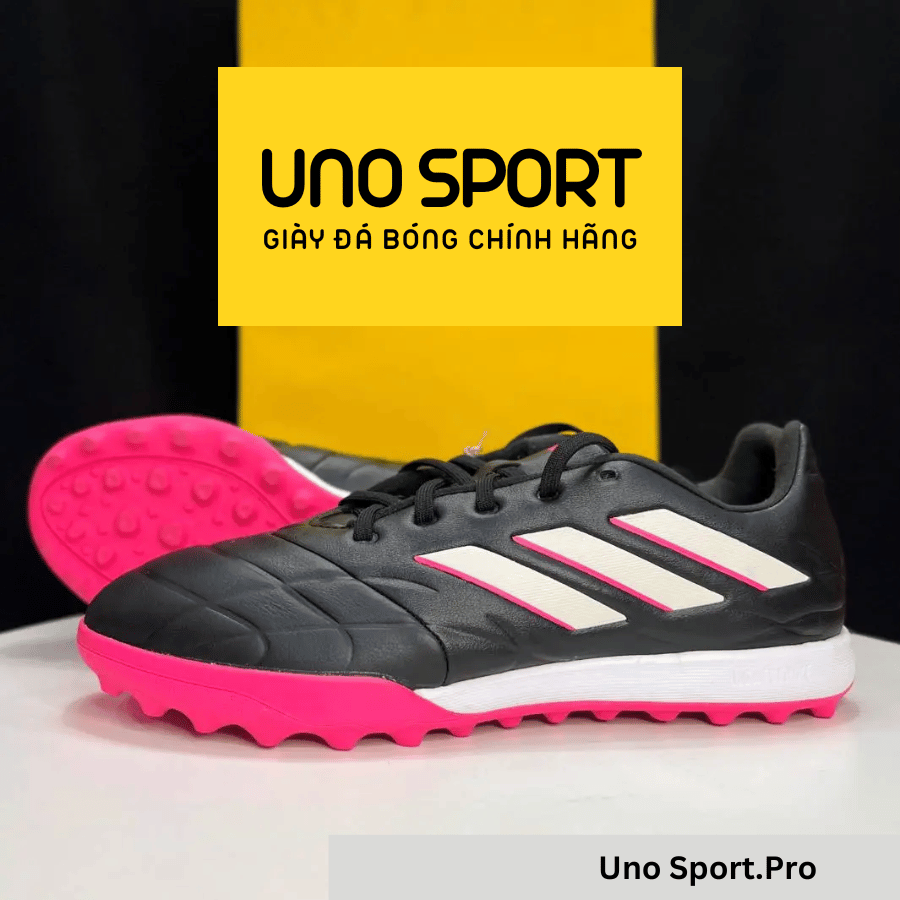 ADIDAS COPA PURE .3 TF – ĐEN HỒNG – GY9054