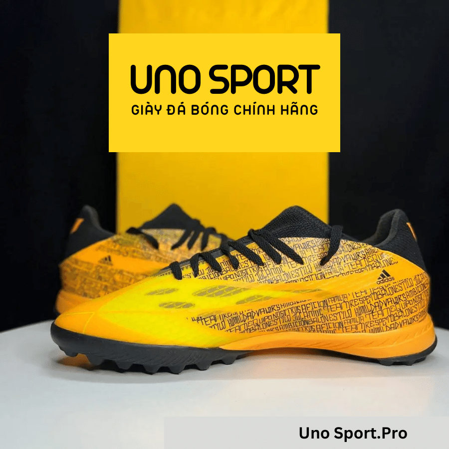 ADIDAS X SPEEDFLOW .3 TF – VÀNG ĐEN MESSI – GW7423 - Ảnh 4