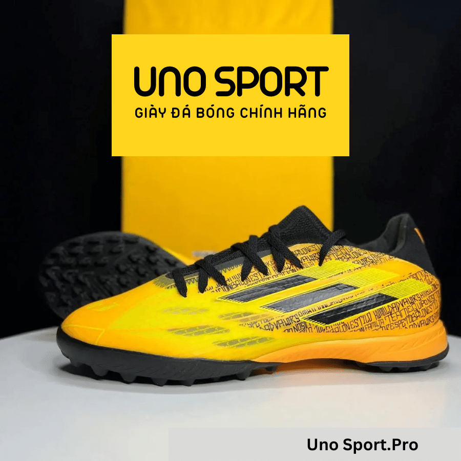 ADIDAS X SPEEDFLOW .3 TF – VÀNG ĐEN MESSI – GW7423