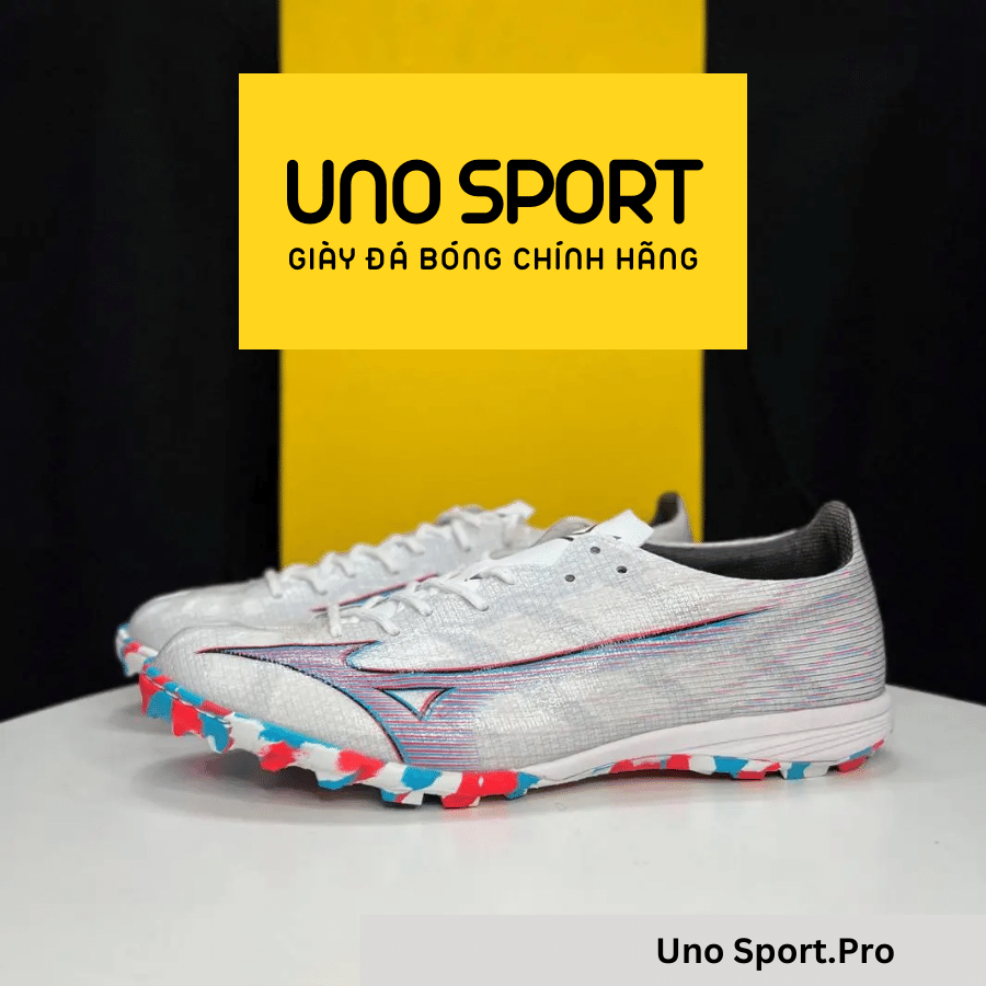 MIZUNO ALPHA Α PRO AS TF – TRẮNG XÁM – P1GD236409 - Ảnh 4