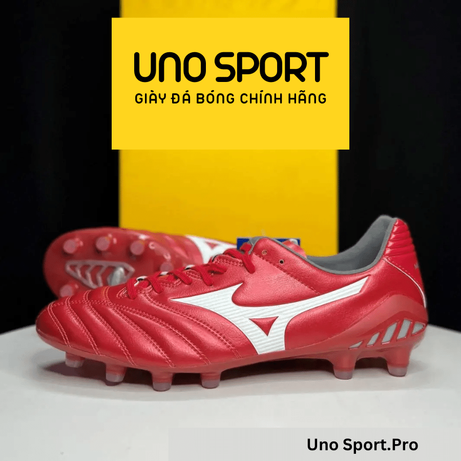 MIZUNO MONARCIDA NEO 2 PRO FG – ĐỎ MẬN PASSION RED PACK – P1GA222260