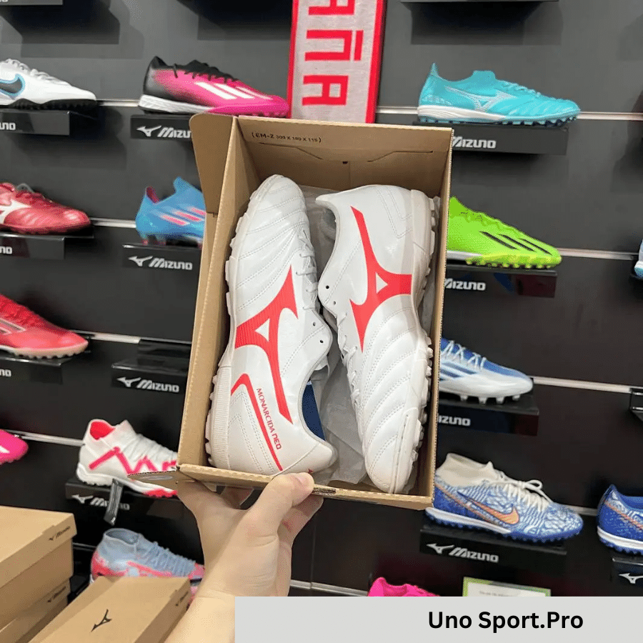 MIZUNO MONARCIDA NEO II SELECT AS TF – TRẮNG CAM – P1GD222562 - Ảnh 7