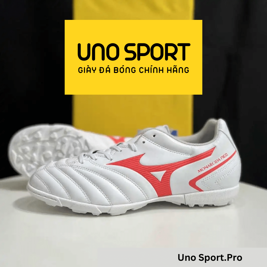 MIZUNO MONARCIDA NEO II SELECT AS TF – TRẮNG CAM – P1GD222562