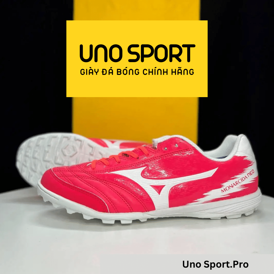 MIZUNO MONARCIDA NEO SALA PRO TF – ĐỎ TRẮNG – Q1GB201164