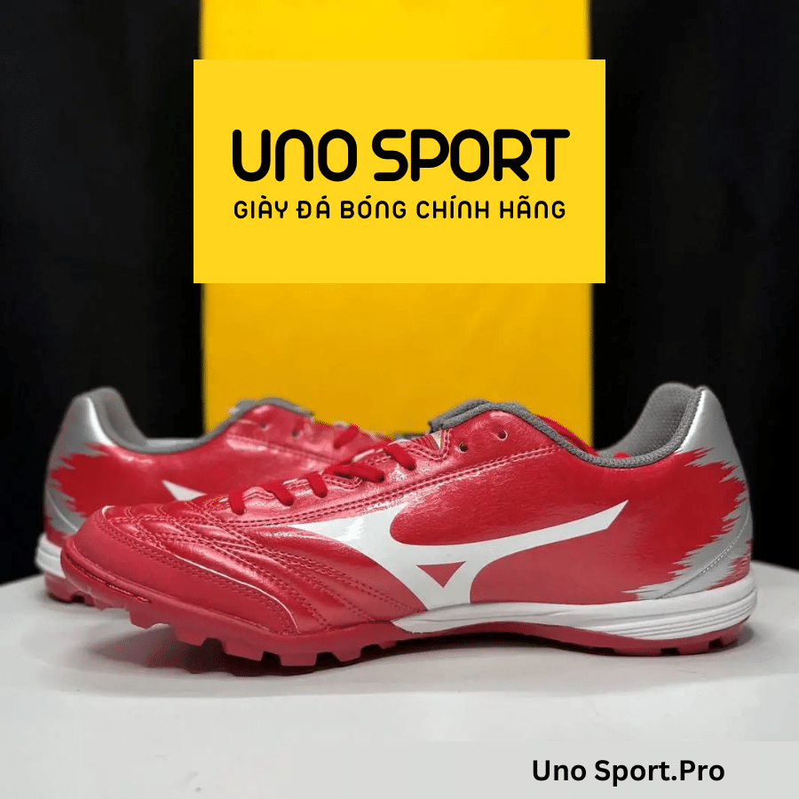 MIZUNO MONARCIDA NEO SALA PRO TF – ĐỎ TRẮNG – Q1GB222160 - Ảnh 4