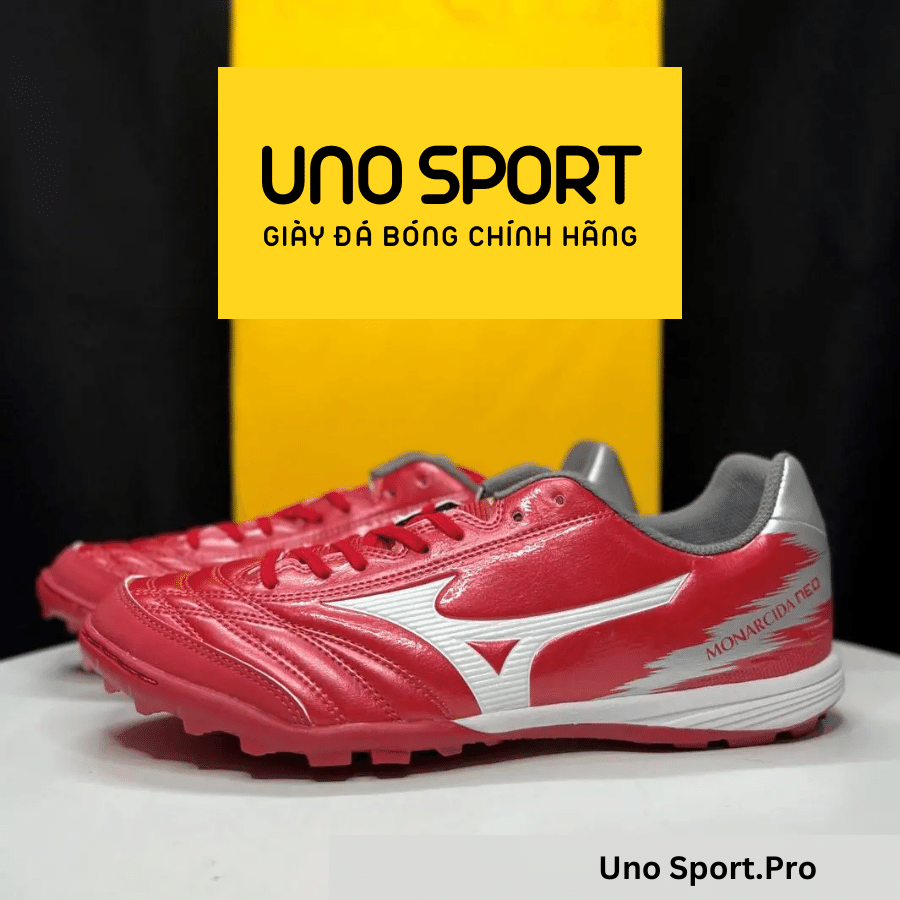 MIZUNO MONARCIDA NEO SALA PRO TF – ĐỎ TRẮNG – Q1GB222160 - Ảnh 6