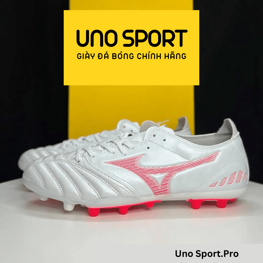 MIZUNO MORELIA NEO 3 PRO AG – TRẮNG ĐỎ – P1GA228464 - Ảnh 5
