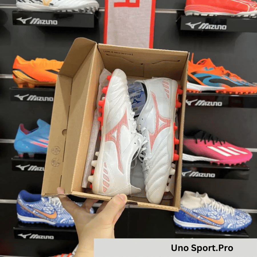 MIZUNO MORELIA NEO 3 PRO AG – TRẮNG ĐỎ – P1GA228464 - Ảnh 6