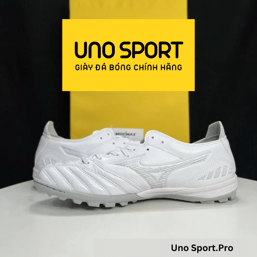 MIZUNO MORELIA NEO 3 PRO AS TF – TRẮNG ALL WHITE – P1GD238404 - Ảnh 4