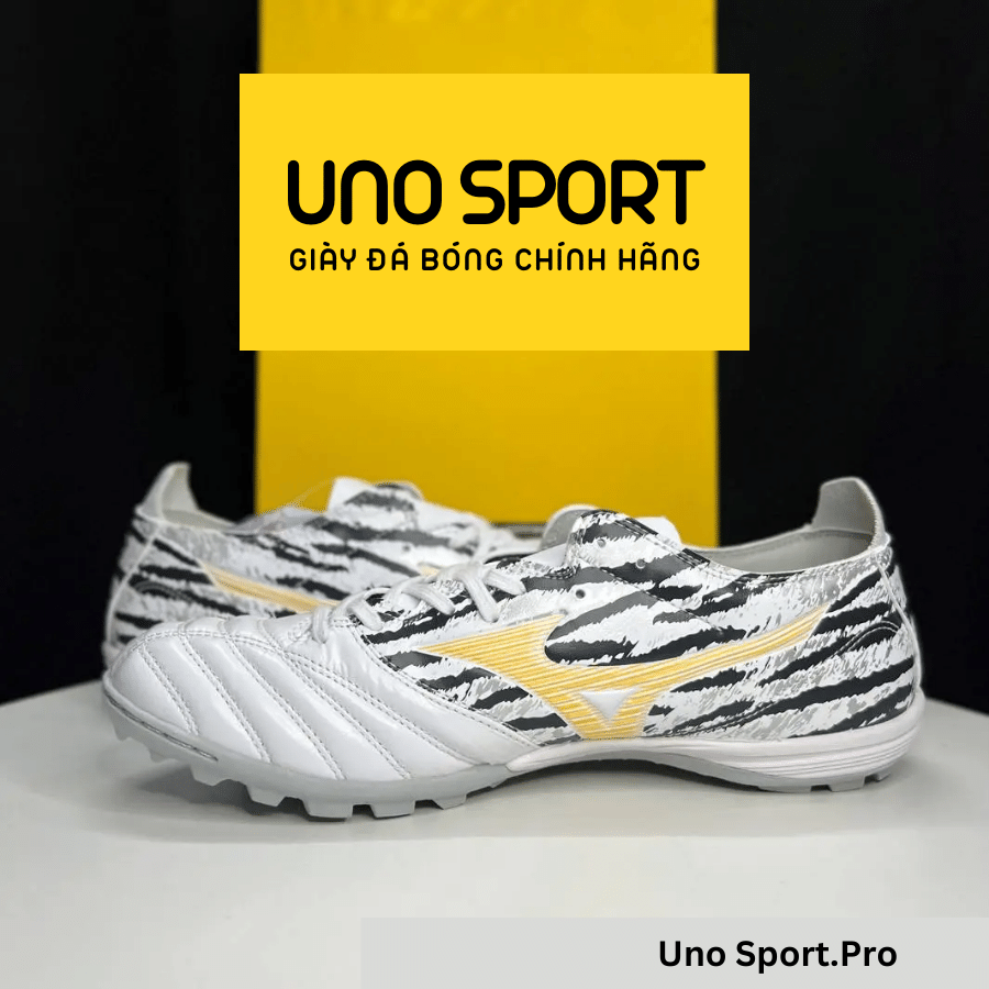 MIZUNO MORELIA NEO 3 PRO AS TF – TRẮNG ĐEN – P1GD228446 - Ảnh 4