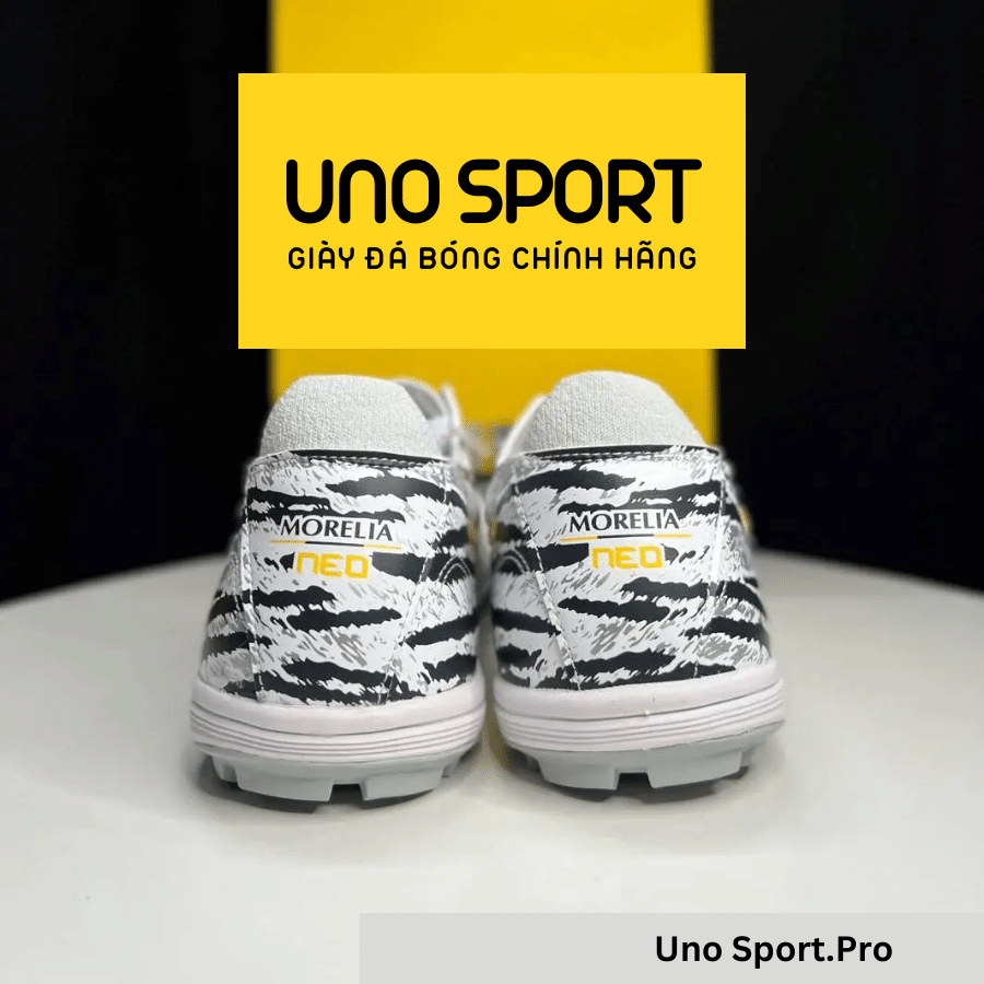 MIZUNO MORELIA NEO 3 PRO AS TF – TRẮNG ĐEN – P1GD228446 - Ảnh 5