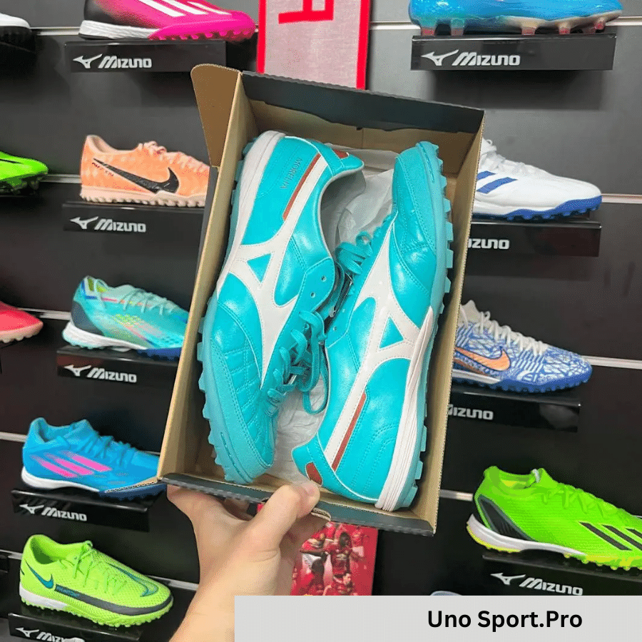 MIZUNO MORELIA SALA JAPAN TF – XANH NGỌC – Q1GB230025 - Ảnh 7