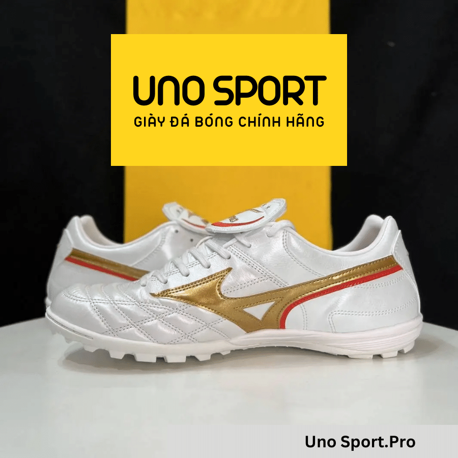 MIZUNO WAVE CUP LEGEND AS TF – TRẮNG ĐỎ GOLD – P1GD201962 - Ảnh 4