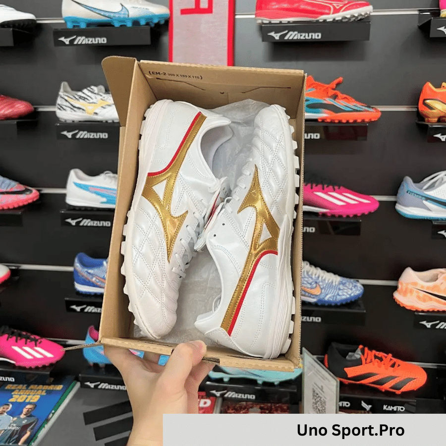 MIZUNO WAVE CUP LEGEND AS TF – TRẮNG ĐỎ GOLD – P1GD201962 - Ảnh 7