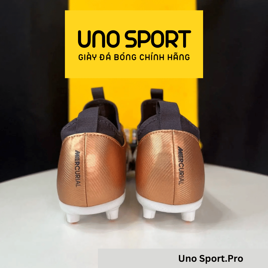 NIKE KIDS MERCURIAL VAPOR 15 ACADEMY HG – VÀNG ĐỒNG – DR6045-810 - Ảnh 5