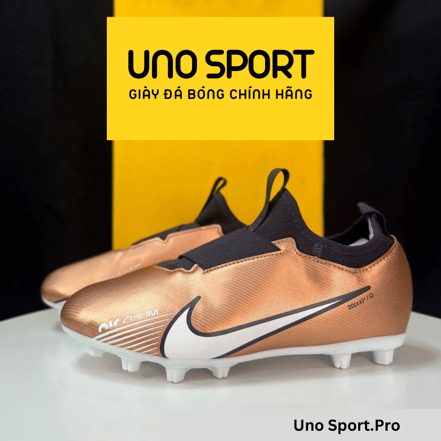 NIKE KIDS MERCURIAL VAPOR 15 ACADEMY HG – VÀNG ĐỒNG – DR6045-810 - Ảnh 6