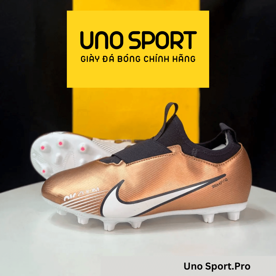 NIKE KIDS MERCURIAL VAPOR 15 ACADEMY HG – VÀNG ĐỒNG – DR6045-810