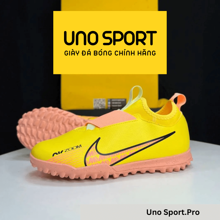 NIKE KIDS MERCURIAL VAPOR 15 ACADEMY TF – VÀNG – DJ5621-780