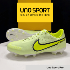 NIKE KIDS TIEMPO LEGEND 9 ACADEMY FG – XANH CHUỐI – DA1333-705