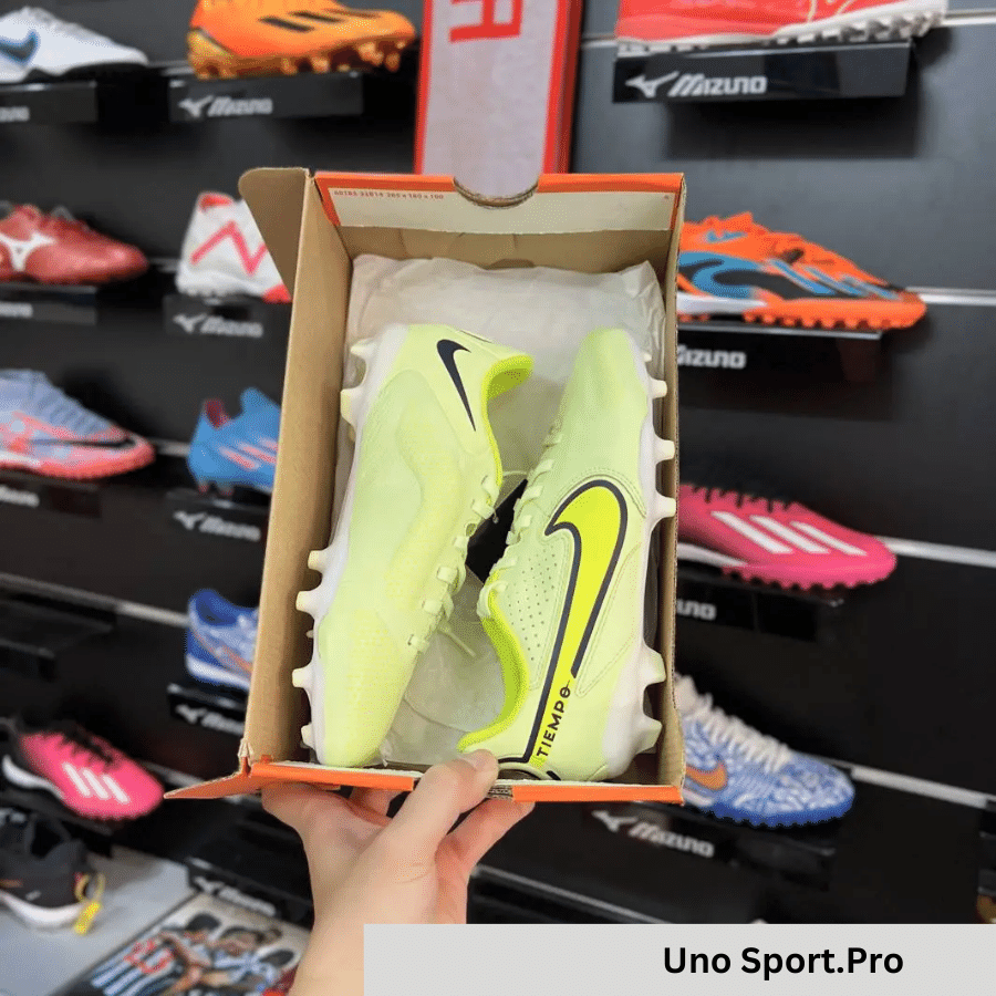 NIKE KIDS TIEMPO LEGEND 9 ACADEMY FG – XANH CHUỐI – DA1333-705 - Ảnh 7