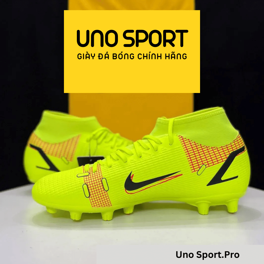 NIKE MERCURIAL SUPERFLY 8 ACADEMY HG – XANH CHUỐI – CV0949-760 - Ảnh 4