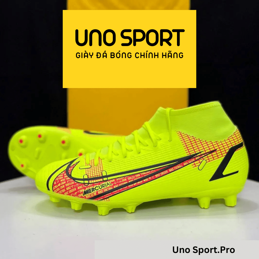 NIKE MERCURIAL SUPERFLY 8 ACADEMY HG – XANH CHUỐI – CV0949-760