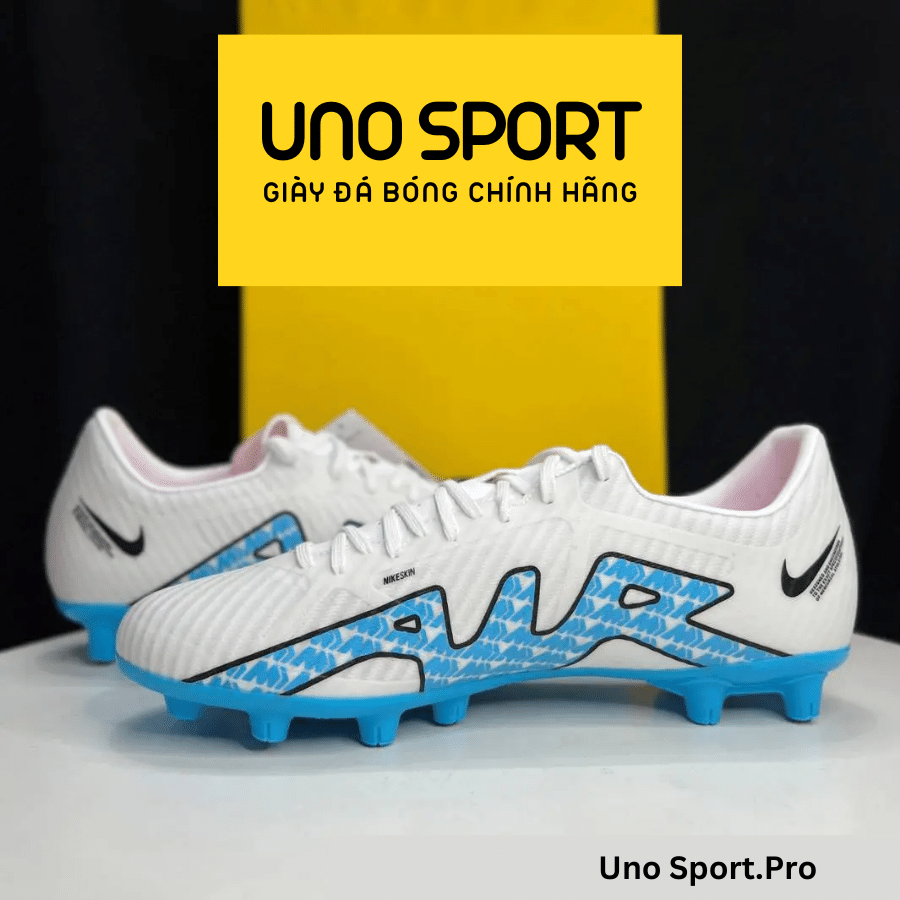 NIKE MERCURIAL VAPOR 15 ACADEMY HG – TRẮNG XANH DƯƠNG – DJ5632-146 - Ảnh 4