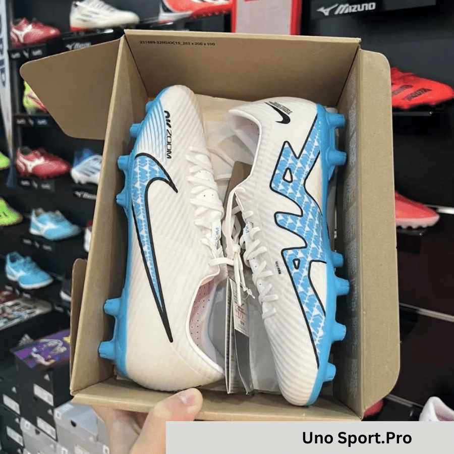 NIKE MERCURIAL VAPOR 15 ACADEMY HG – TRẮNG XANH DƯƠNG – DJ5632-146 - Ảnh 7