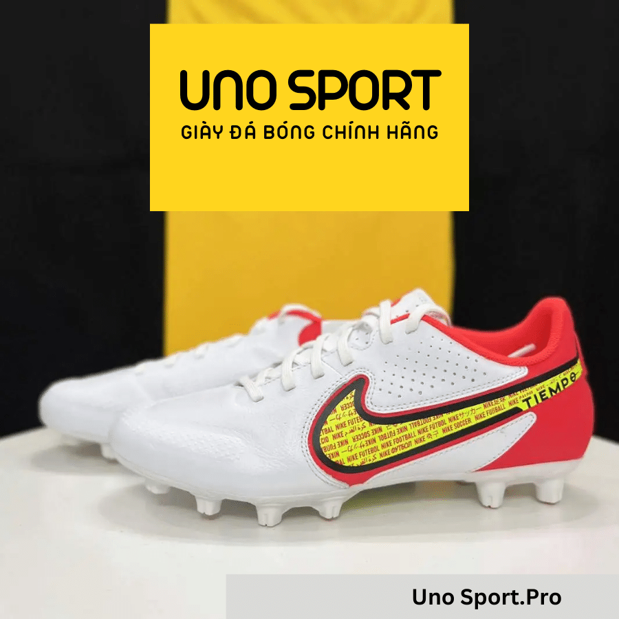 NIKE TIEMPO LEGEND 9 ACADEMY HG – TRẮNG ĐỎ MOTIVATION – DB0626-176 - Ảnh 6