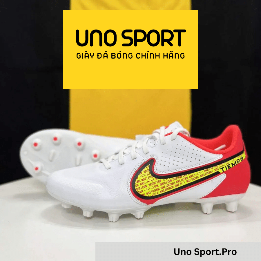 NIKE TIEMPO LEGEND 9 ACADEMY HG – TRẮNG ĐỎ MOTIVATION – DB0626-176
