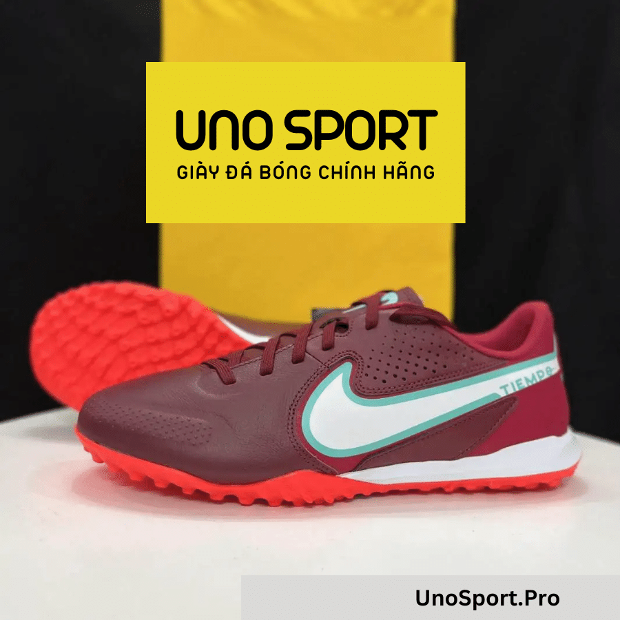 NIKE TIEMPO LEGEND 9 ACADEMY TF – ĐỎ MẬN – DA1191-616