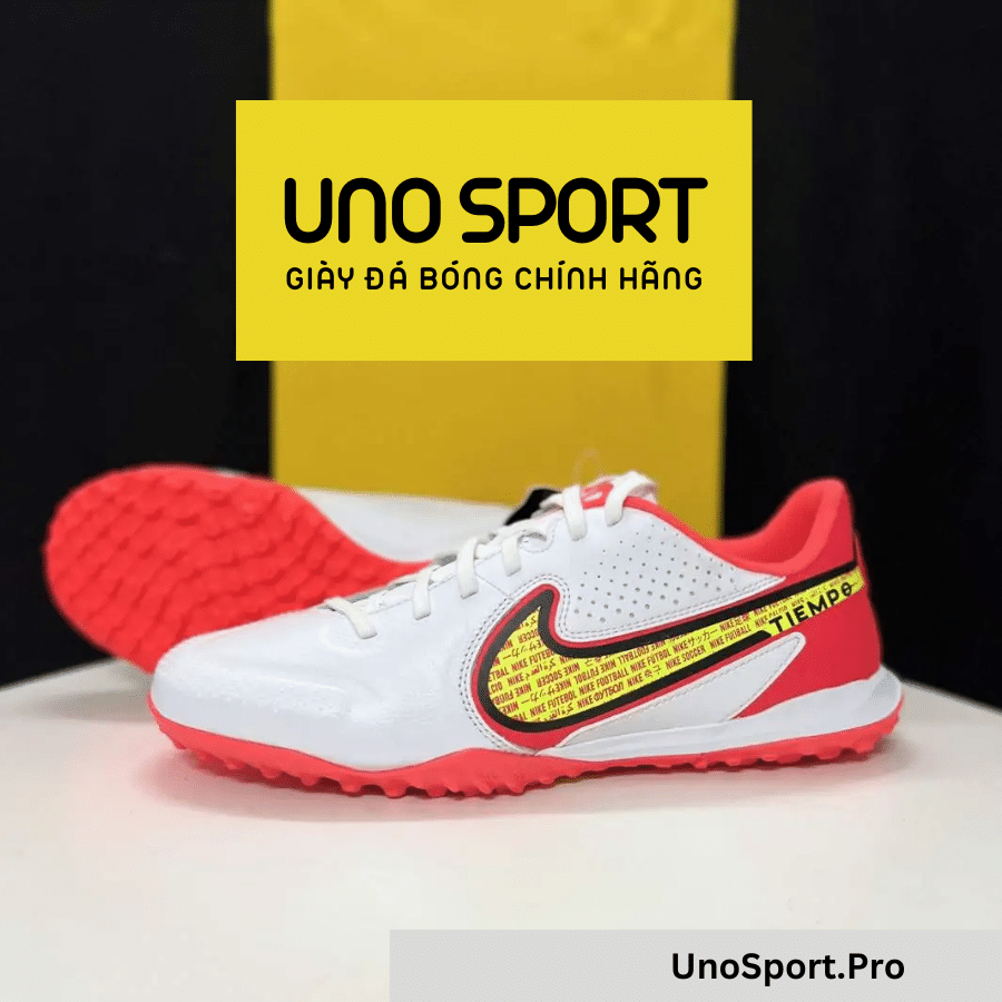 NIKE TIEMPO LEGEND 9 ACADEMY TF – TRẮNG CAM – DA1191-176