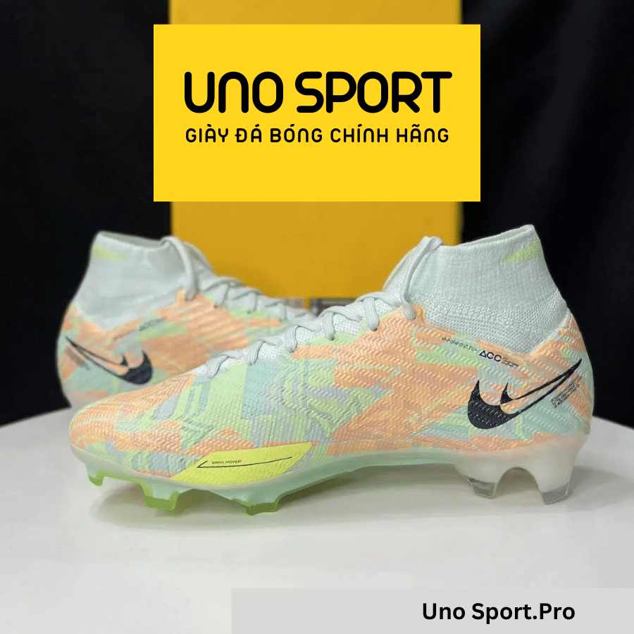 NIKE ZOOM MERCURIAL SUPERFLY 9 ELITE FG – XANH CỐM – DJ4977-343 - Ảnh 4