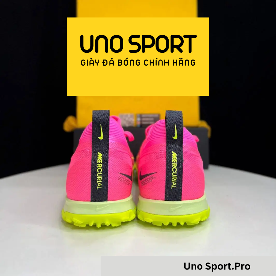 NIKE MERCURIAL VAPOR 15 PRO TF – HỒNG XANH CHUỐI LUMINOUS – DJ5605-605 - Ảnh 5