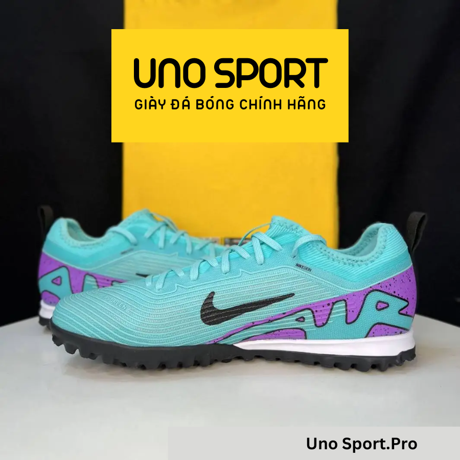 NIKE MERCURIAL VAPOR 15 PRO TF – XANH LÁ TÍM – DJ5605-300 - Ảnh 4
