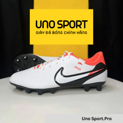 NIKE TIEMPO LEGEND 10 ACADEMY HG – TRẮNG ĐỎ ĐEN – DV4339-100
