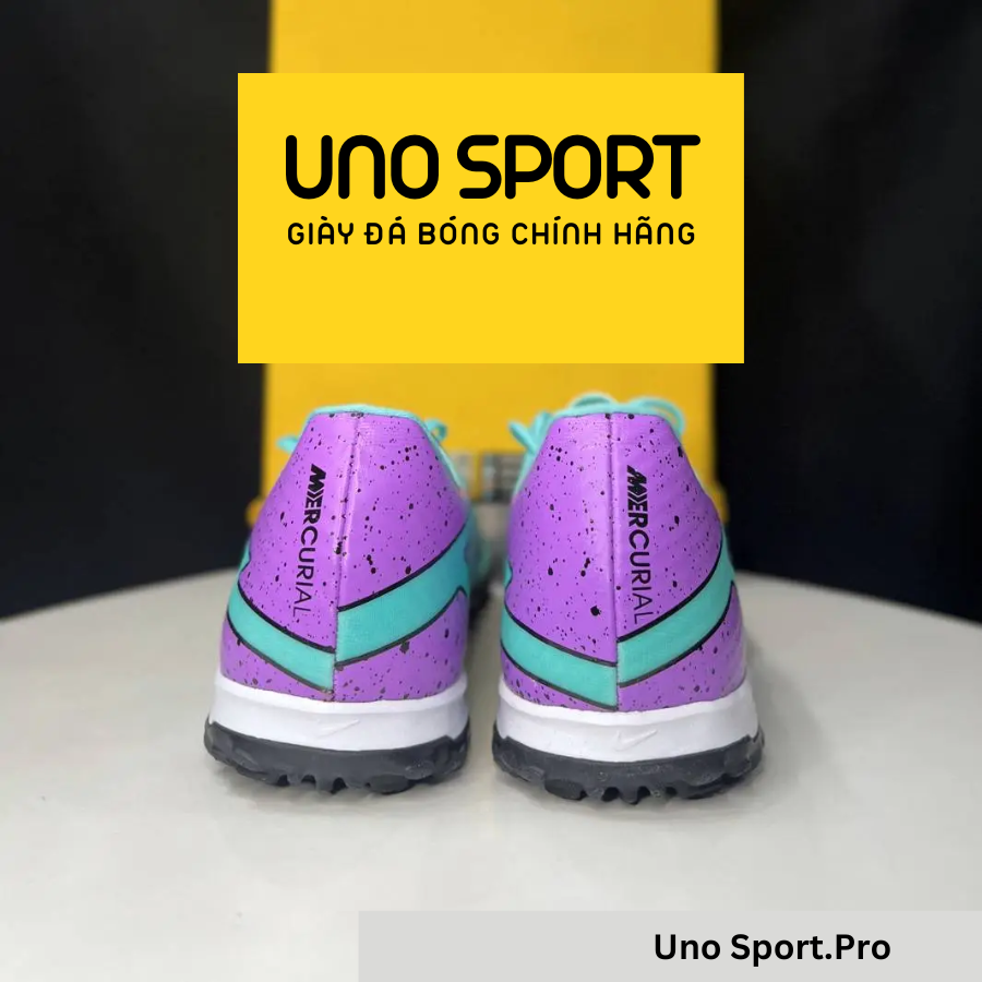NIKE ZOOM MERCURIAL VAPOR 15 ACADEMY TF – XANH LAM TÍM – DJ5635-300 - Ảnh 5