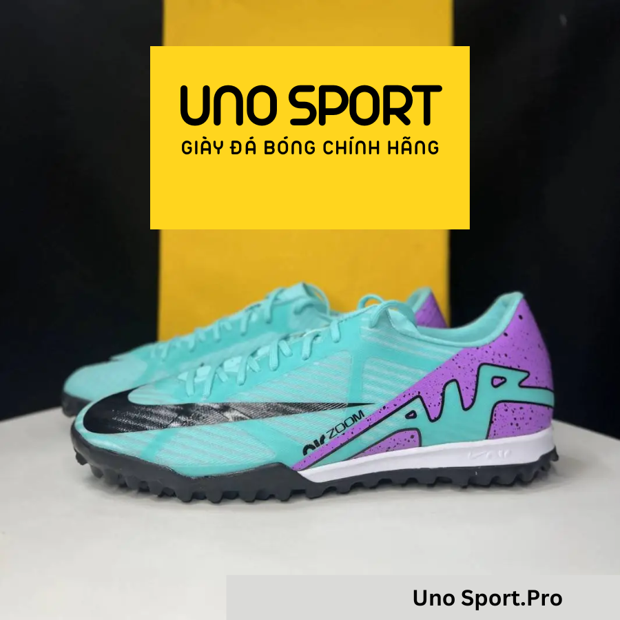 NIKE ZOOM MERCURIAL VAPOR 15 ACADEMY TF – XANH LAM TÍM – DJ5635-300 - Ảnh 6