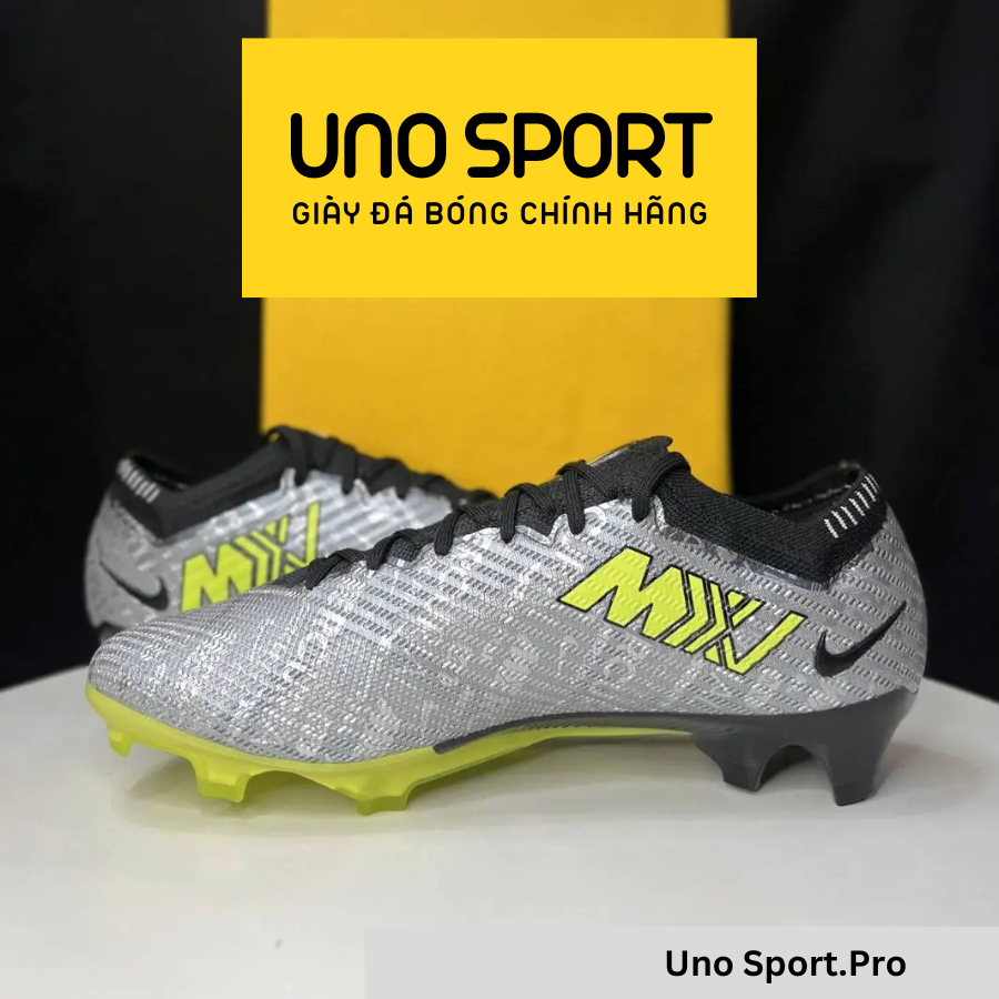 NIKE ZOOM MERCURIAL VAPOR 15 ELITE FG – BẠC XANH CHUỐI – FB8395-060 - Ảnh 4