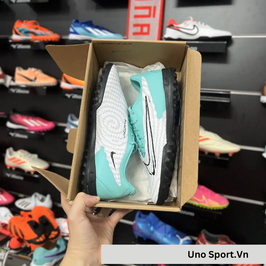 Nike Phantom GX Academy TF – Xanh Lá Trắng – DD9477-300 - Ảnh 7