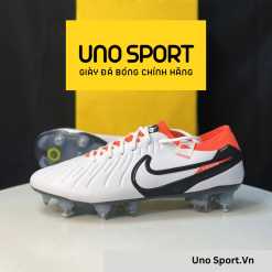 Nike Tiempo Legend 10 Elite SG – Trắng Đỏ Đen – DV4329-100