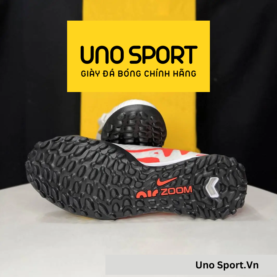 Nike Zoom Mercurial Superfly 9 Academy TF – Trắng Đỏ Đen – DJ5629-600 - Ảnh 3