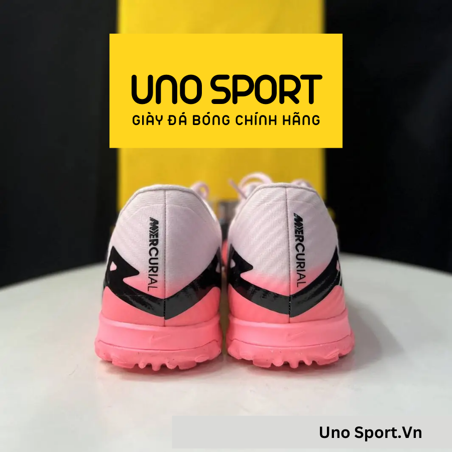 Nike Zoom Mercurial Vapor 15 Academy TF – Hồng Phấn Đen – DJ5635-601 - Ảnh 5