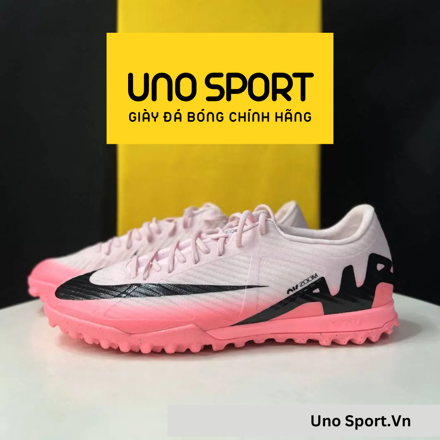 Nike Zoom Mercurial Vapor 15 Academy TF – Hồng Phấn Đen – DJ5635-601 - Ảnh 6