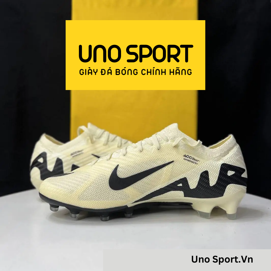 Nike Zoom Mercurial Vapor 15 Elite AG-Pro – Kem Sữa Đen – DJ5167-700 - Ảnh 4
