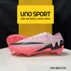 Nike Zoom Mercurial Vapor 15 Elite FG – Hồng Phấn Đen – DJ4978-601