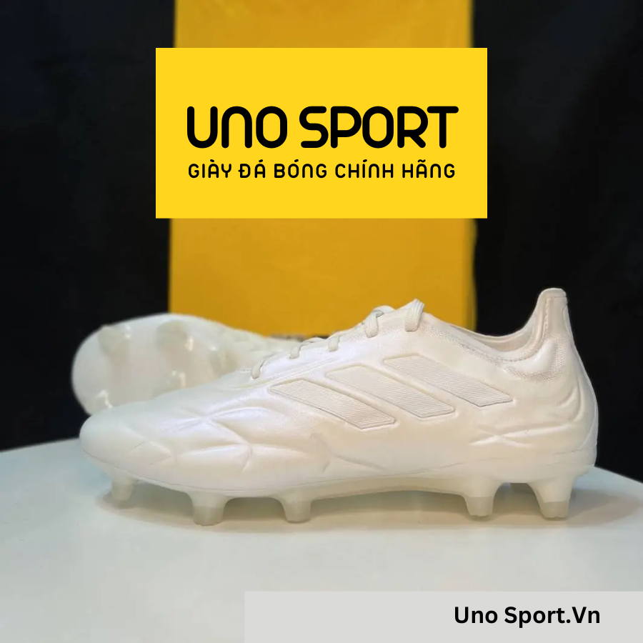 adidas Copa Pure .1 FG – Trắng Ngọc Trai – HQ8901