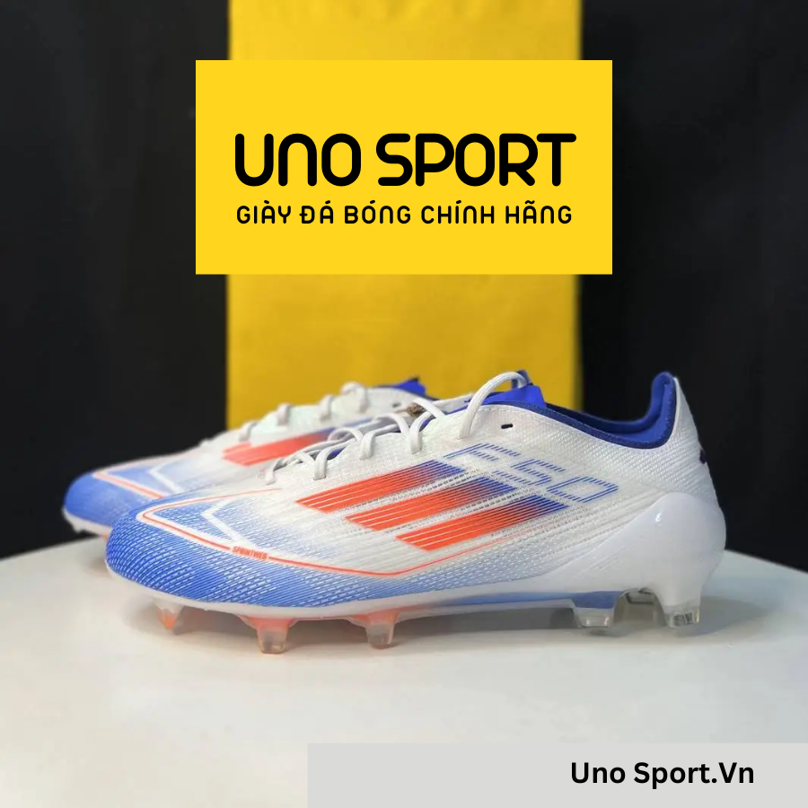 adidas F50 Elite FG – Trắng Xanh – IF8818 - Ảnh 6