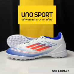 adidas F50 League TF – Trắng Xanh Biển – IF1343